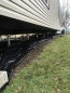 GolliathTech Metal Post foundations used for Mobile Home Support